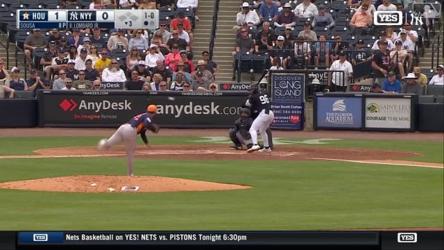 George Lombard Jr.'s solo homer