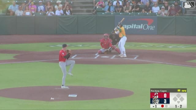 Daniel Eagen strikeouts six across six frames