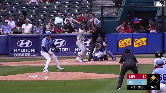 Gabriel Rincones Jr. singles on a ground ball to right fielder Riley Tirotta. Felix Reyes scores.