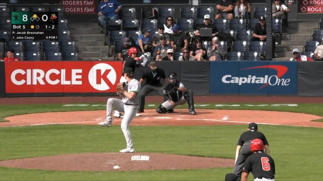 Jacob Bresnahan tosses 6 1/3 scoreless frames