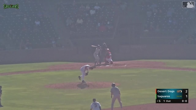 Wyatt Sanford singles on a line drive to center fielder Tyresse Turner. Easton Carmichael scores. Anson Aroz scores. Eduardo Quintero to 2nd.