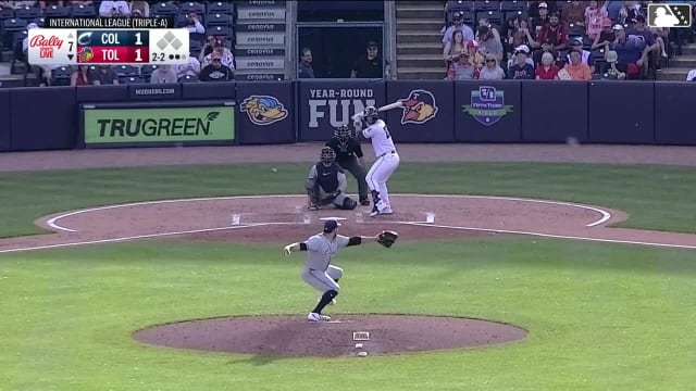 Tyler Gentry called out on strikes.