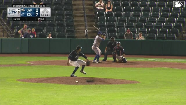 Abraham Toro strikes out swinging.