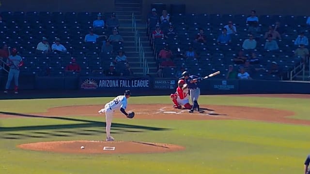 Brock Rodden's RBI single for Peoria
