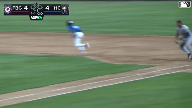 Jared Beck Ball to Juneiker Caceres