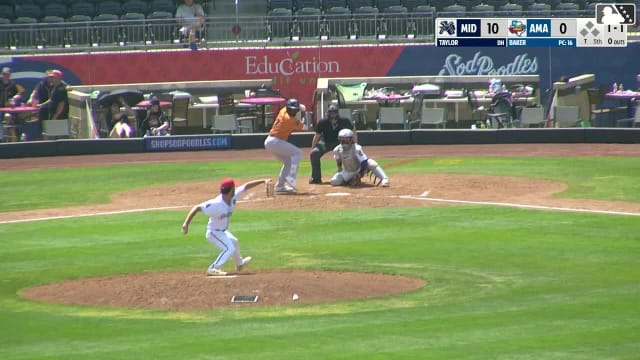 Devin Taylor homers (12) on a fly ball to right center field.
