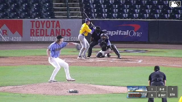 Brendan Tunink singles on a line drive to left fielder Aiden Taurek. Javier Herrera scores.