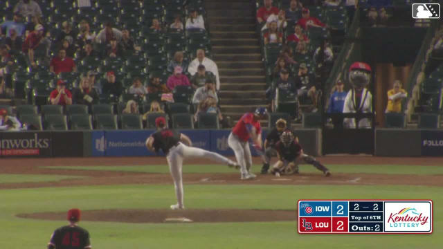 Carson Spiers' seventh strikeout
