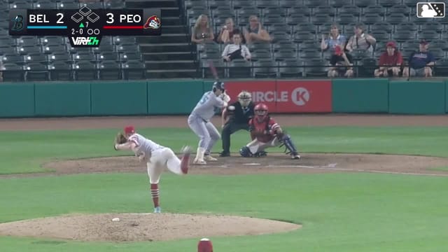 Max Williams homers (3) on a fly ball to center field.