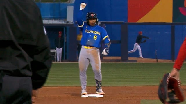 Michael Arroyo's two-run double