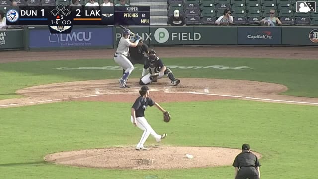 JoJo Parker homers (5) on a fly ball to right center field. Blaine Bullard scores.
