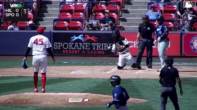 Yassel Soler singles on a ground ball to left fielder Jacob Hinderleider. Carlos Virahonda scores. Kayson Cunningham to 3rd. Chris Katz to 2nd.