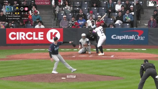 Arjun Nimmala homers (4) on a fly ball to left center field. Carter Cunningham scores.