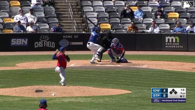 Emmanuel Rodriguez homers (6) on a fly ball to right center field.