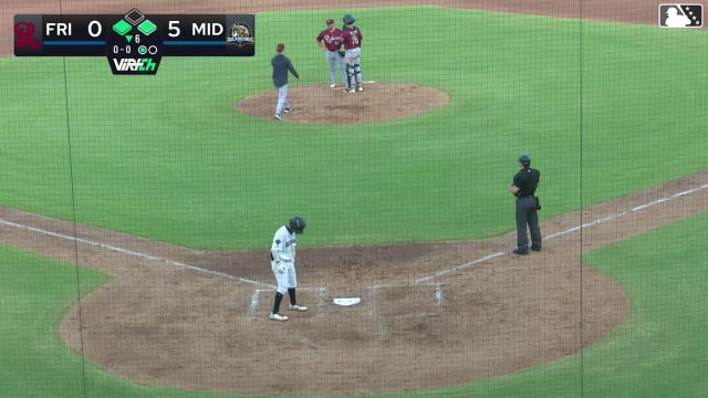 Leo De Vries singles on a ground ball to center fielder Marcus Lee Sang. Casey Yamauchi scores. Devin Taylor to 3rd.
