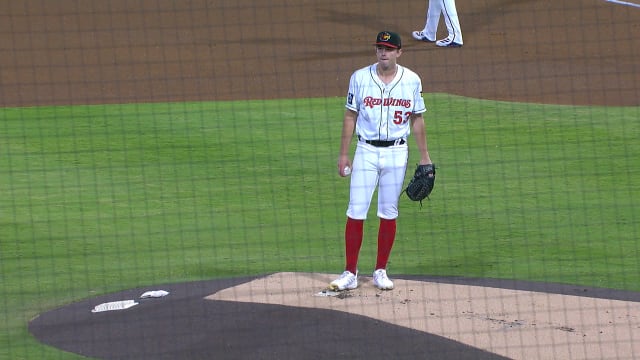 Jack Cebert's two scoreless frames, fans two