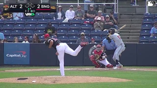 Javier Rivas called out on strikes.