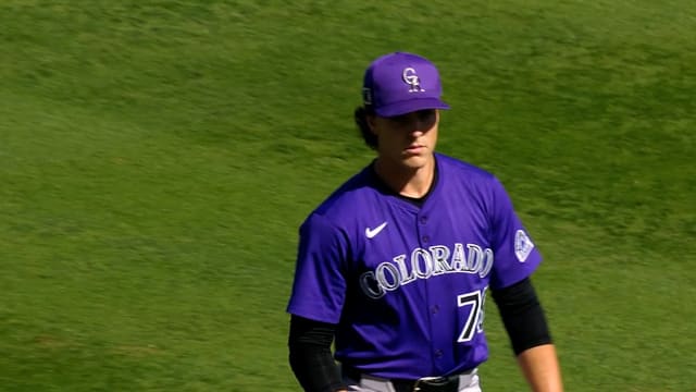 Chase Dollander strikes out Garrett Hampson