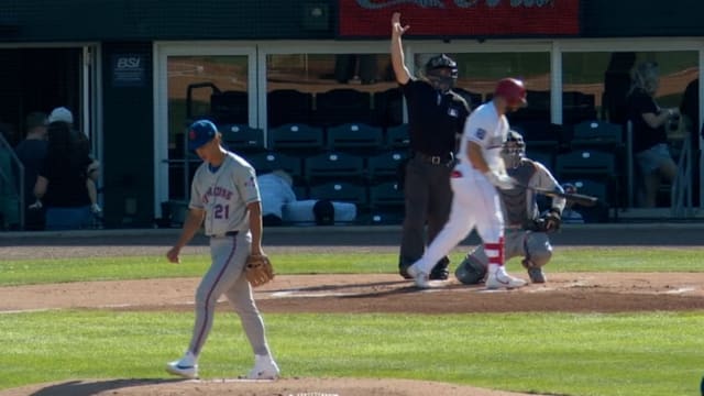 Jonah Tong strikes out eight