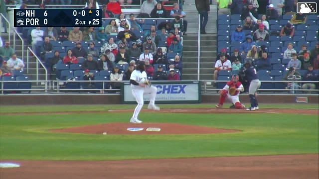 Devonte Brown hits an inside-the-park home run