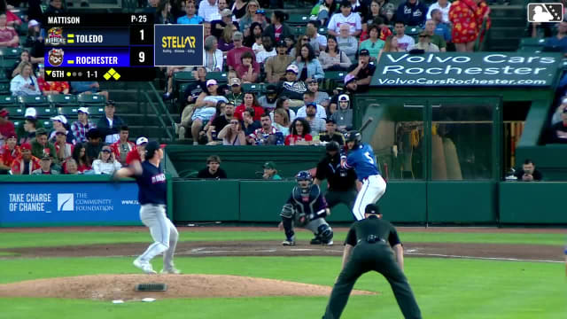 Tyler Mattison In play, run(s) to Seaver King