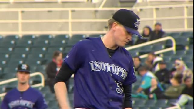 Sean Sullivan notches eight strikeouts