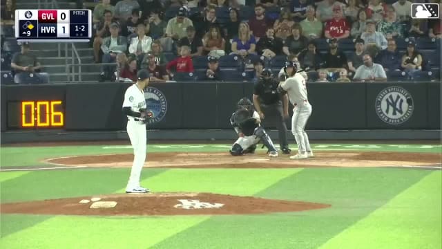 Elmer Rodriguez-Cruz's eighth strikeout