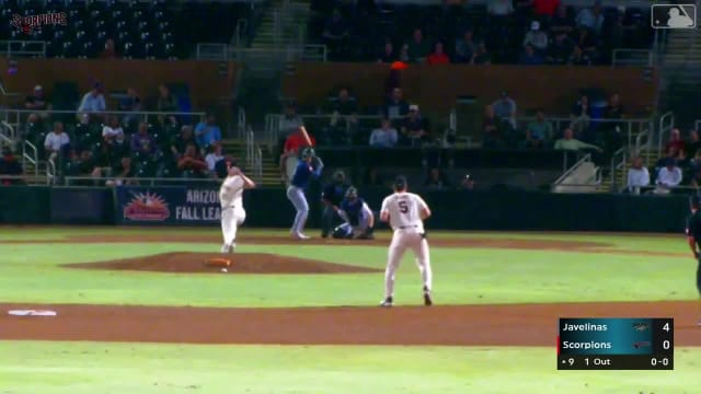 Boston Smith singles on a line drive to right fielder Braylon Payne. Carter Graham scores.