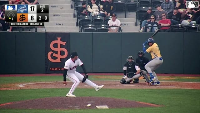 Emil Morales homers (3) on a fly ball to left center field.