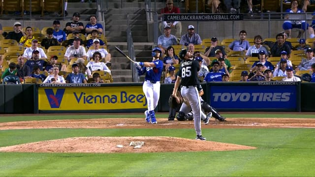 James Tibbs III's three-run homer