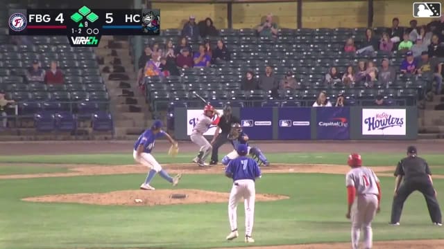 Yeremy Cabrera singles on a line drive to right fielder Juneiker Caceres. Rafael Ramirez Jr. scores. Jordan Williams to 3rd. Eli Willits to 2nd.