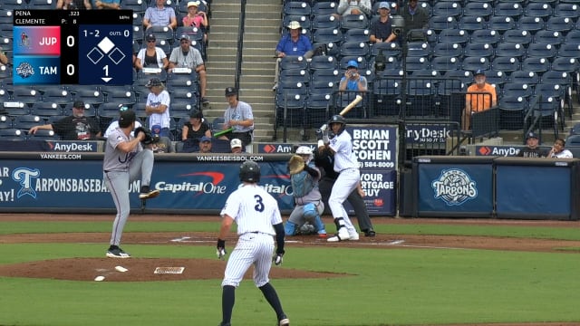 Jake Clemente spins 5 1/3 one-hit frames for Jupiter