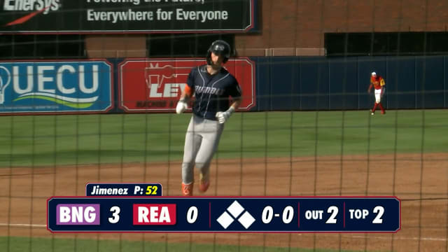 Carson Benge's four hit game