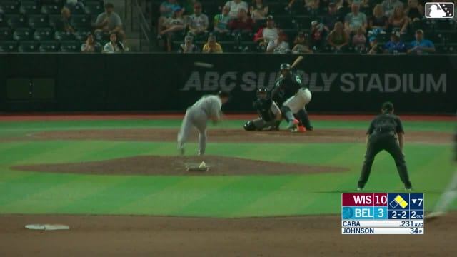 Starlyn Caba triples (3) on a line drive to center fielder Luiyin Alastre. Emilio Barreras scores. Jacob Jenkins-Cowart scores.