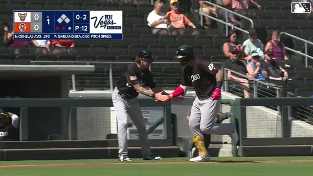 Tirso Ornelas's 22nd homer of the season 