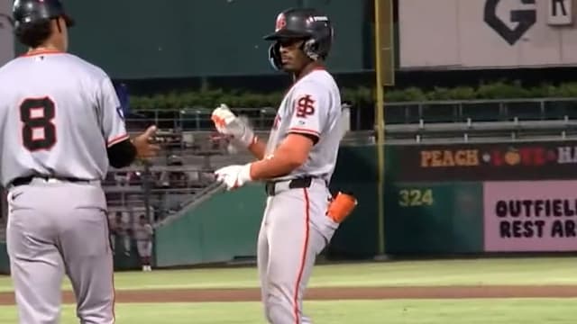Josuar Gonzalez's four-hit game