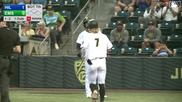 Jonah Cox swats a solo home run to center field