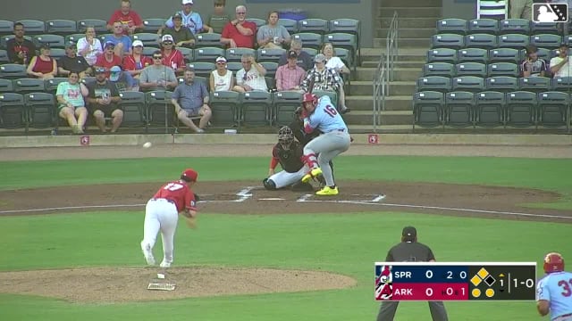 Deniel Ortiz doubles (10) on a line drive to left fielder Sammy Siani. Josiah Ragsdale scores. Rainiel Rodriguez scores.