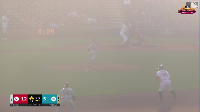 Juan Bello In play, run(s) to Jared Thomas