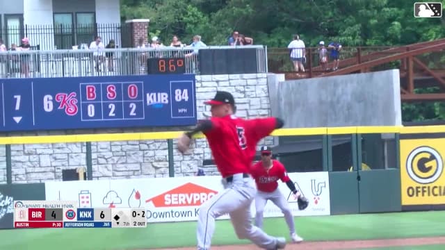 Owen Ayers singles on a line drive to center fielder Samuel Zavala. Jefferson Rojas scores.