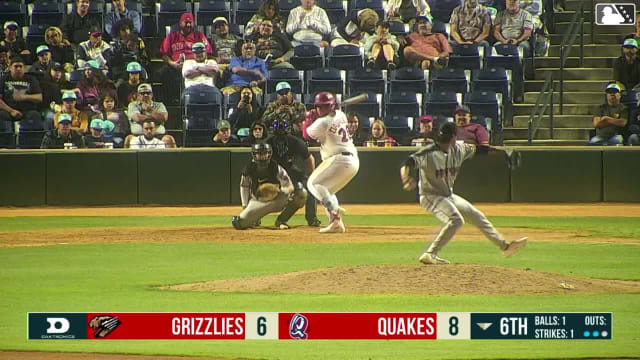 Gabriel Davalillo doubles (5) on a line drive to left fielder Clayton Gray. Kevyn Castillo scores. Kendrey Maduro scores. Jonny McGill scores.