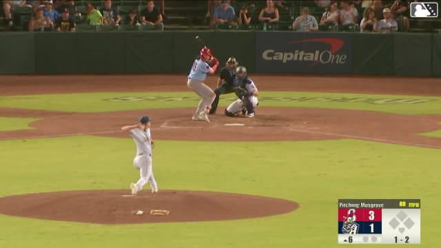 Tai Peete strikes out swinging.