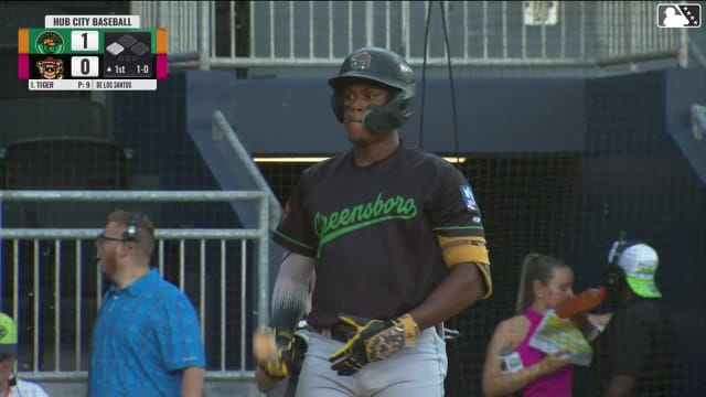 Edward Florentino doubles (5) on a line drive to right fielder Hector Osorio. Sammy Stafura scores. Edward Florentino to 3rd. Fielding error by center fielder Marcos Torres.