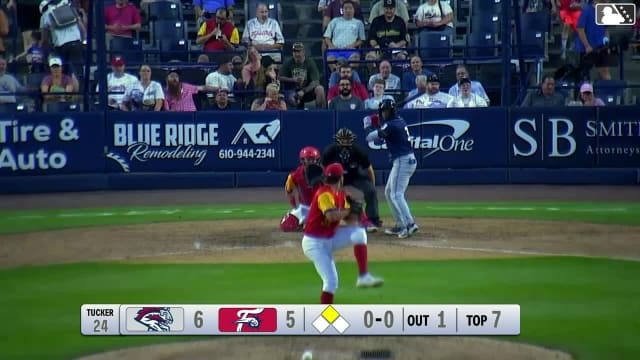 Jefferson Rojas homers (7) on a fly ball to left field. Marco Vargas scores.