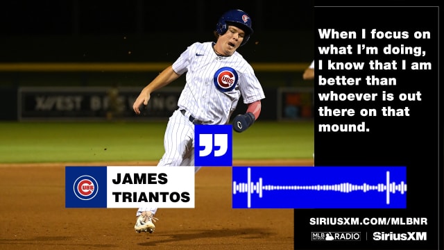 James Triantos on staying focused, improving