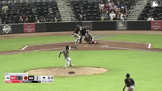 Carlos Espinosa In play, run(s) to Kane Kepley