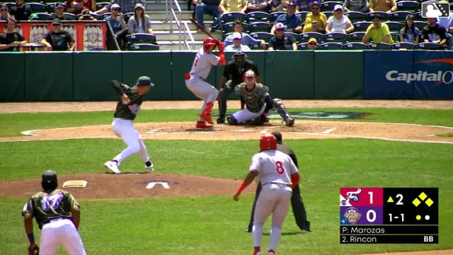 Bryan Rincon singles on a fly ball to left fielder Eddie Micheletti Jr. Austin Murr scores. Dylan Campbell to 3rd. Dante Nori to 2nd.