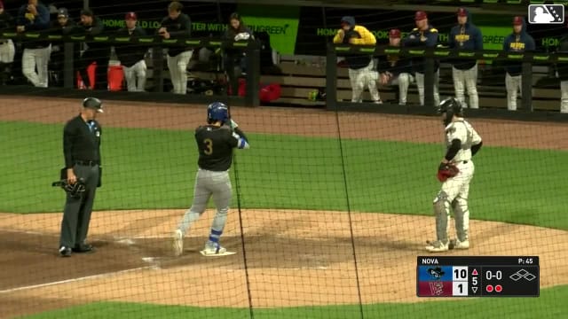 Blake Mitchell's two-run homer