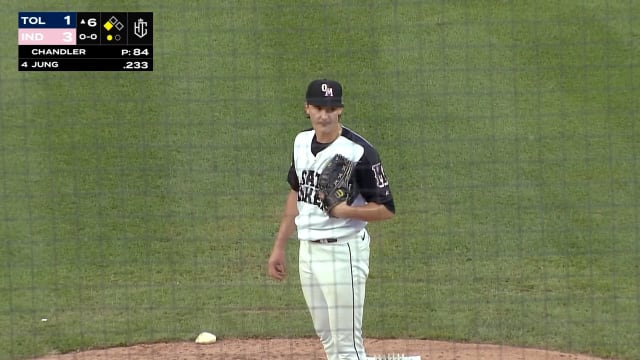 Bubba Chandler racks up seven strikeouts 