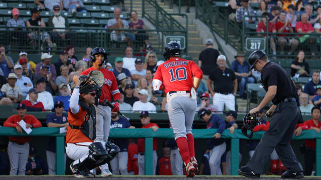 Henry Godbout's solo home run